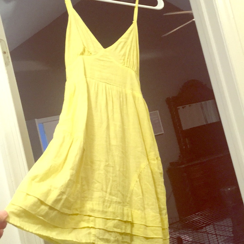 Yellow dress